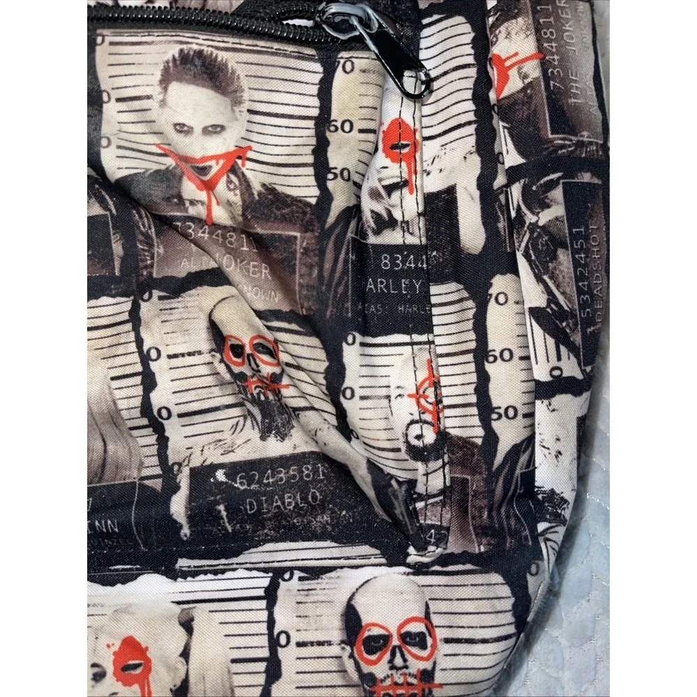 DC Comics Suicide Squad Backpack Harley Quinn Joker Bioworld School Bag